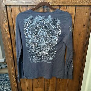 Harley Davidson VNeck LS T-shirt, Size XL